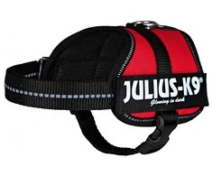 Trixie Petnešos Julius-K9, Mini/M: 51–67 cm, raudonos sp.