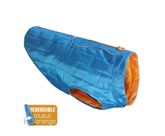 Kurgo Loft Jacket striukė šunims, X-Small, Mėlyna / Oranžinė