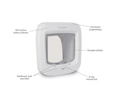 Petsafe Microchip Cat Flap durelės su mikročipu katėms ir mažiems šuniukams