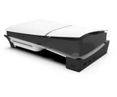 - iPega P5S008 horizontalus stovas su USB šakotuvu, skirtas PS5 Slim Juodas