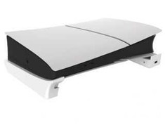 - iPega P5S008 horizontalus stovas su USB šakotuvu, skirtas PS5 Slim Baltas