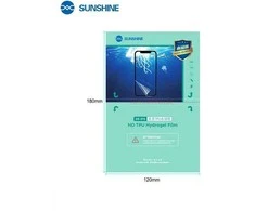 SUNSHINE SS-075 Hidrogelinės plėvelės išmaniesiems telefonams Pakuotėje 50 vnt