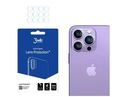 Apsauginis stiklo kamerai Apple iPhone 14 Pro Max / 14 Pro 7H, skirtas 3mk serijos objektyvo apsaugai