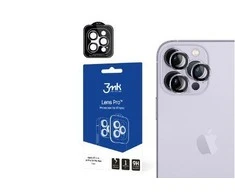 3Mk Protection Apsauginis stiklas kamerai Apple iPhone 14 PRO / 14 Pro Max 3MK Lens Protection Pro violetinė