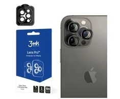 Apsauginis stikliukas kamerai 3mk Lens Pro Apple iPhone 14 Pro/14 Pro Max juodas