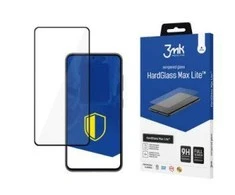 3mk HardGlass Max Lite - Apsauginis stiklas skirtas Samsung Galaxy S23 5G (Juodas)