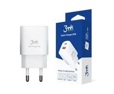 Įkroviklis 3mk HyperCharger 20W 1xUSB-C + 1xUSB-A PD/QC