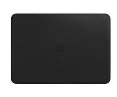 Nešiojamas kompiuteris bag Apple Leather Sleeve for MacBook Pro 15 Juodas
