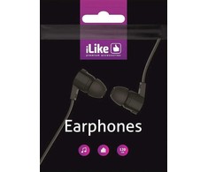 Ausinės iLike - iLike Earphones IEA01BK 3.5mm Juodas
