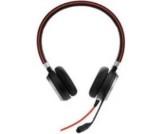 Ausinės Grandstream JABRA EVOLVE 40 MS Stereo USB su lankeliu ant galvos triukšmo slopinimas USB jungtis su užtildymo mygtuku ir garsumo valdymu ant laido