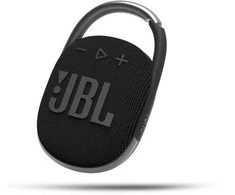 JBL Clip 4 nešiojama vandeniui atspari kolonėlė, Juoda