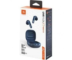 JBL Live Flex NC TWS belaidės ausinės, Mėlynos spalvos