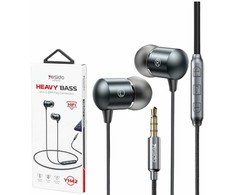 Ausinės yesido YH42 Earphone 3.5mm With Microfone Juodas