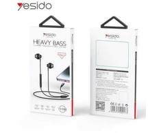 yesido Ausinės Douszne YH48 Lightning 120cm, Juodas / JUODA