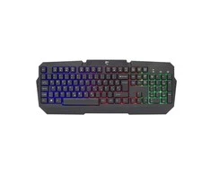 Membraninė Žaidimų klaviatūra White Shark Dakota, Rainbow LED pašvietimas, US išdėstymas