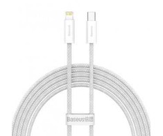 Baseus - Baseus CALD000102 Dynamic Series Cable USB-C to Lightning 20W 2m Baltas