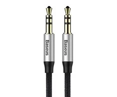 Baseus Yiven Audio Cable 3.5 male Audio M30 1.5 (Juodas)