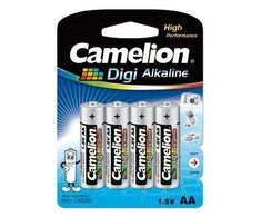 Camelion Digi AA 1.5V šarminės baterijos, 4 vnt., ilgai laikančios