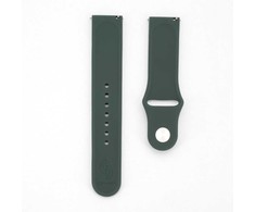 Connect 22mm Silicone Loop Watch Strap (S/M 110mm) Olive