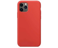 Dėklas Connect Apple iPhone 11 Pro Max Soft Case with bottom Raudona