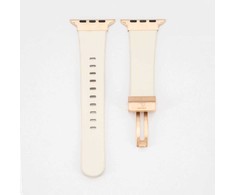 Connect Watch 42/44/45mm Single loop buckle leather Watch Straps Baltas