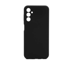 Connect Samsung Galaxy A14 4G / A14 5G Premium Quality Soft Touch Silikoninis dėklas Juodas