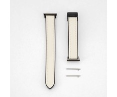 Connect 22mm Silicone Leather Watch Strap with Magnetic Baltas