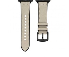 Connect Watch 42/44/45mm Silicone patch Leather Watch Strap (132mm M/L) Baltas