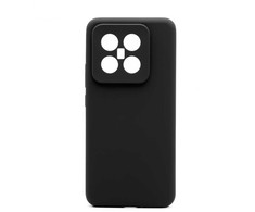 Connect Xiaomi 14 Pro Premium Quality Magnetic Soft Touch Silikoninis dėklas Juodas