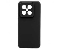 Connect Xiaomi 14 Pro Premium Quality Magnetic Soft Touch Silikoninis dėklas Juodas
