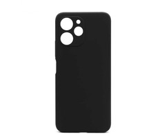 Connect Xiaomi Redmi 12 / Redmi 12 5G Premium Quality Soft Touch Silikoninis dėklas Juodas