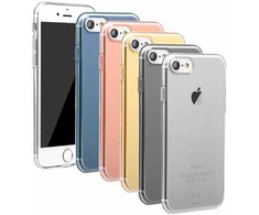 Dėklas Baseus Apple Simple Series Case For iPhone7 ARAPIPH7-A03 Transparent Mėlyna