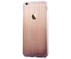 Dėklas Devia Apple iPhone 6/6s Azure soft case Dark Brown
