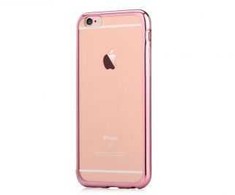 Dėklas Devia Apple iPhone 6 Plus/6s Plus Glitter soft case Rose Gold
