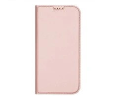 Dux Ducis atverčiamas dėklas SKIN PRO skirtas Apple iPhone 16 Pro Max rožinės spalvos