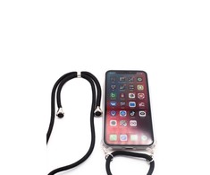 Dėklas Evelatus Apple iPhone 11 Pro Max Case with rope Juodas Transparent