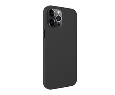Dėklas Evelatus Apple iPhone 12 Pro Max Genuine Leather case with MagSafe Juodas