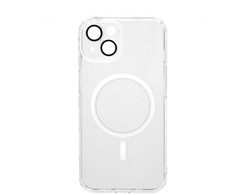 Dėklas Evelatus Apple iPhone 14 Clear Case With MagSafe and Camera Protection Transparent