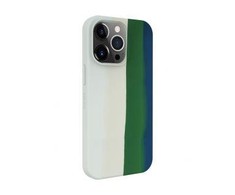 Dėklas Evelatus Apple iPhone 14 Pro Max Silicone case Multi-Colored Žalias