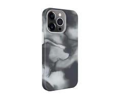 Dėklas Evelatus iPhone 14 Pro Premium Silikona Apvalks Ar Izdrukātu Dizainu Pelēks