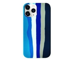 Dėklas Evelatus Apple iPhone 14 Pro Silicone case Multi-Colored Mėlyna