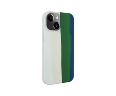 Dėklas Evelatus Apple iPhone 14 Silicone case Multi-Colored Žalias
