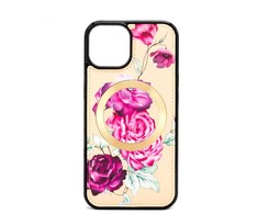 Dėklas Evelatus Apple iPhone 14 Wallet and Slim Cover Case rusvai gelsvas