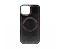Dėklas Evelatus Apple iPhone 15 Multifunctional Wallet wristband leather case Juodas