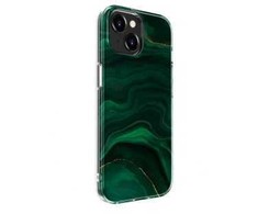 Dėklas Evelatus Apple iPhone 15 PC Customized Print Design Marble Žalias