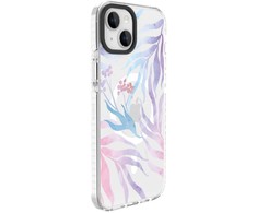 Dėklas Evelatus iPhone 15 hibrīdtais maciņš ar MagSafe PC + TPU ziedu dizains