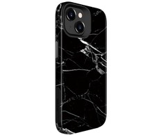 Dėklas Evelatus iPhone 15 Plus Armor Case TPU + PC Printed Design Marble Juodas