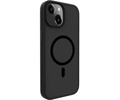 Dėklas Evelatus Apple iPhone 15 Plus Hybird Case With Magsafe PC+TPU Juodas