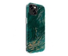 Dėklas Evelatus Apple iPhone 15 Plus PC Customized Print Design Marble Turquoise