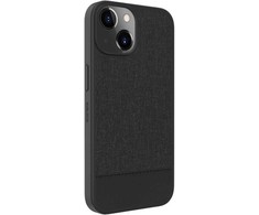 Dėklas Evelatus Apple iPhone 15 Plus Plactic Leather Magsafe Back Cover Juodas